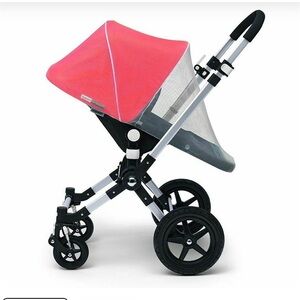 Bugaboo White Mesh Mosquito Bug net for bassinets and pram stroller